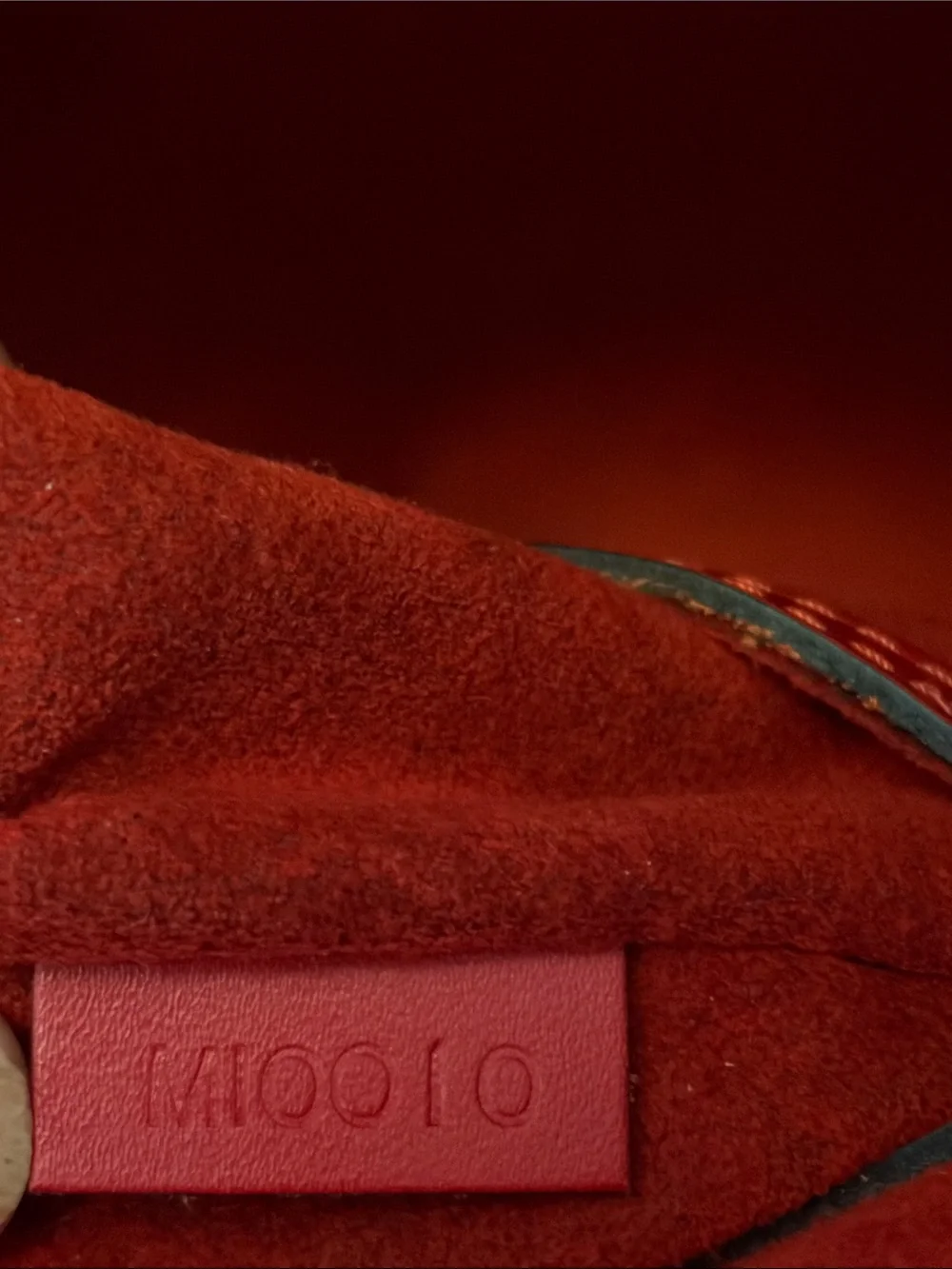 Louis Vuitton Vintage Alma Epi Leather Red